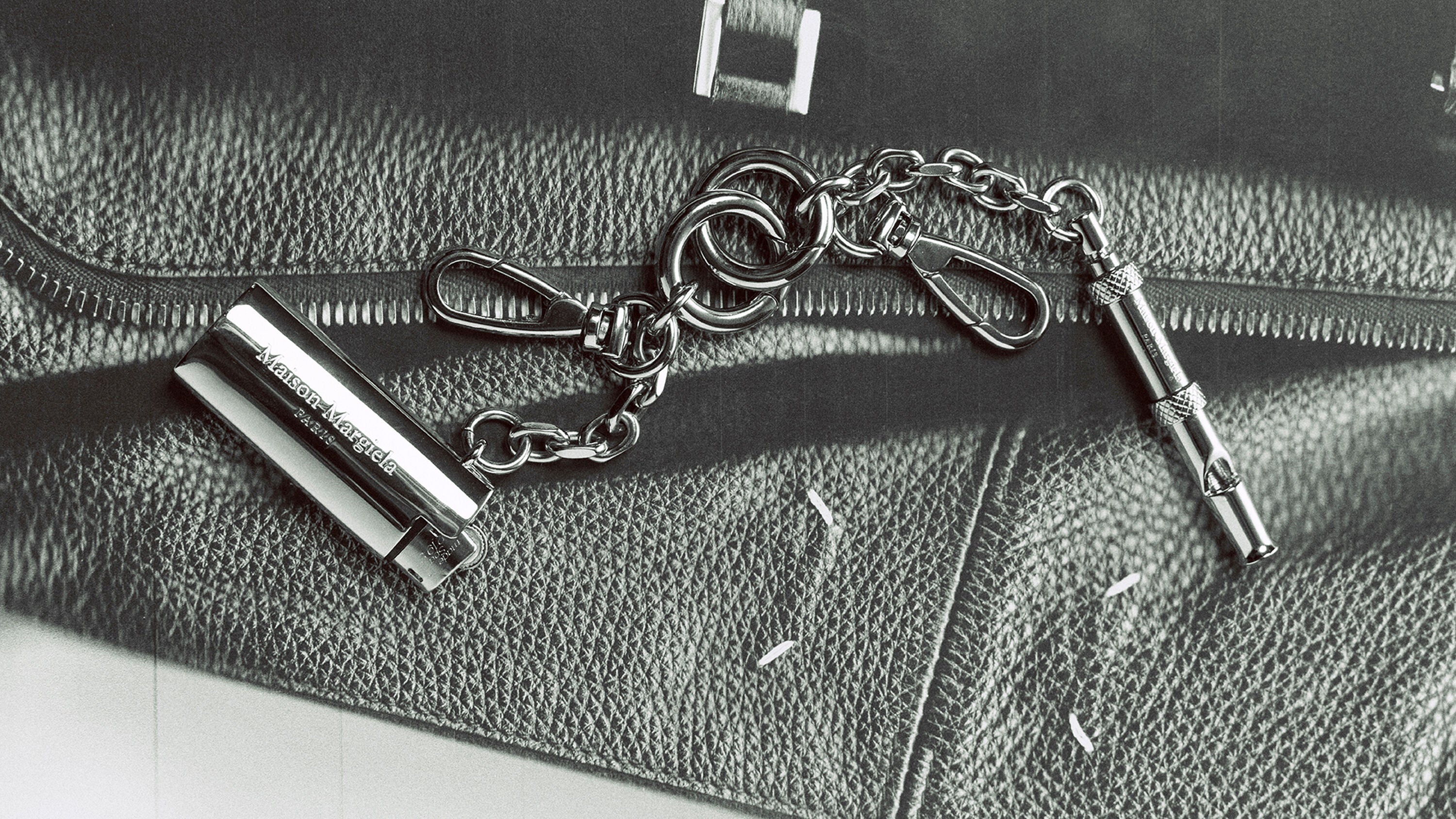 キーホルダー HERMES by Maison Martin Margiela Cadenas HERMÈS by Martin Margiela Autumn Winter 1999, clochette keyholder