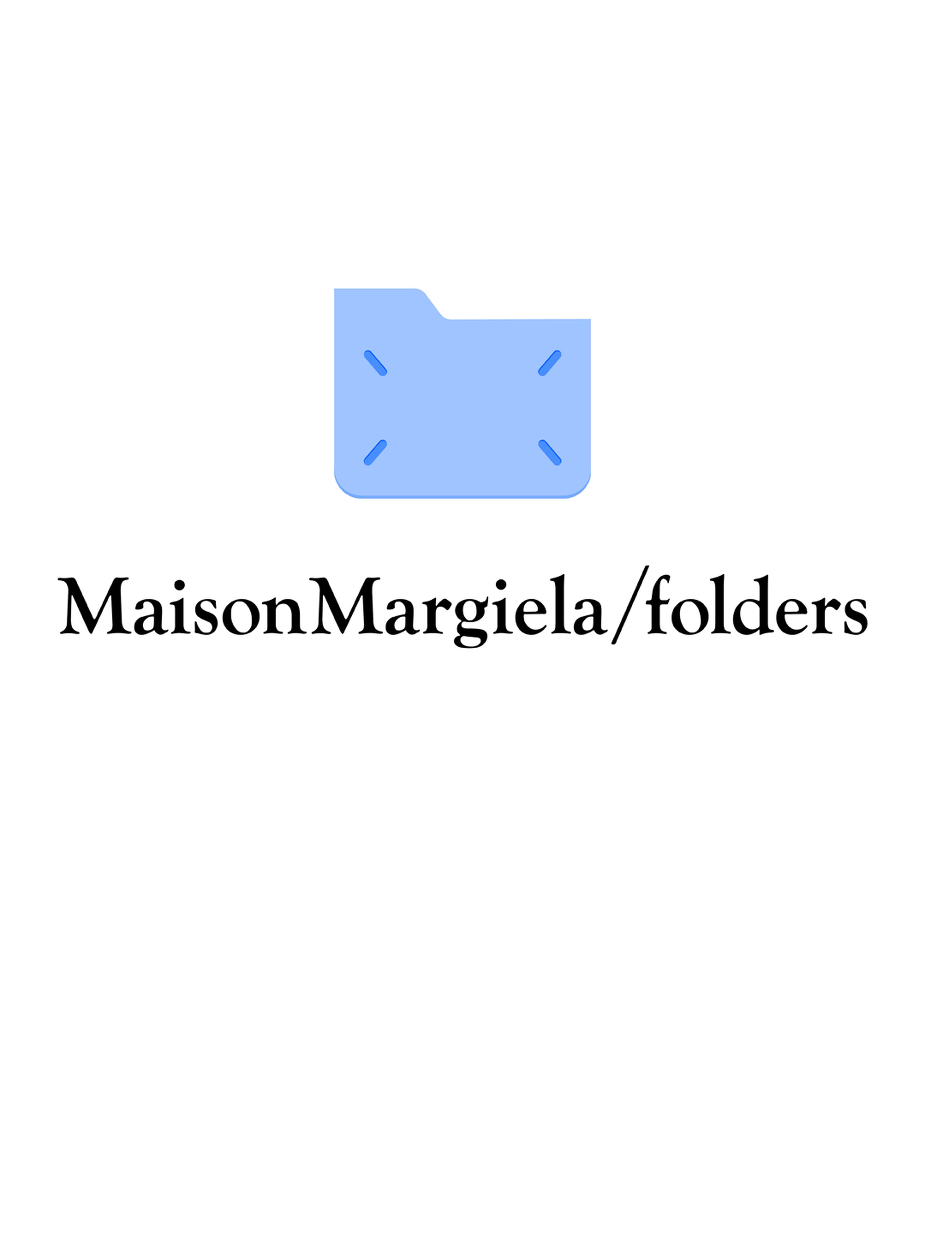 Maison Margiela Folders | Digital Archive & Creative Process