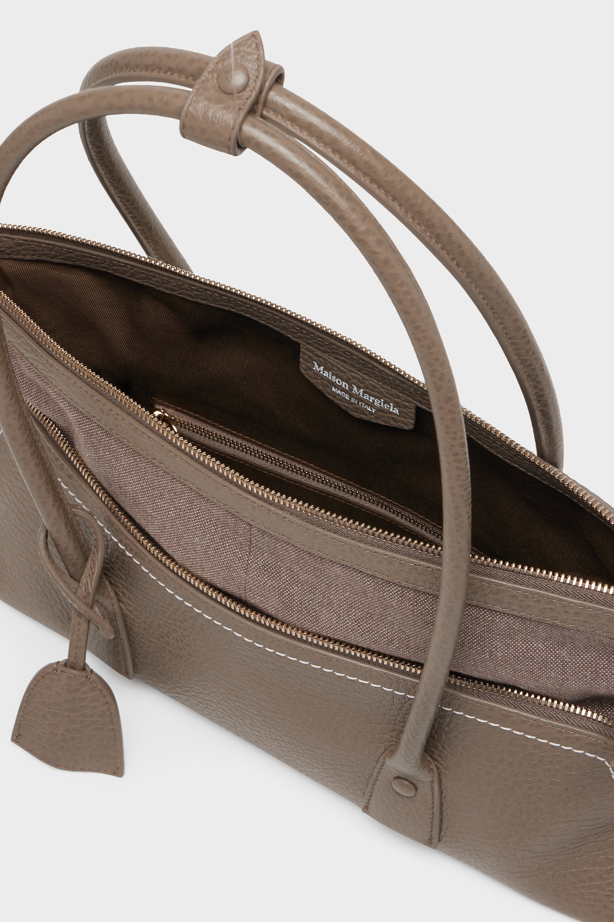 Designer Brown 5AC Shoulder East West | Shop Online | Maison Margiela