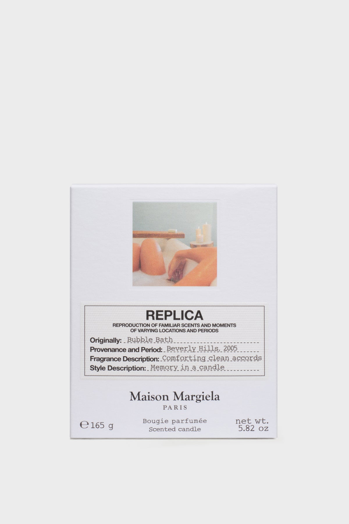 Replica Bubble Bath candle