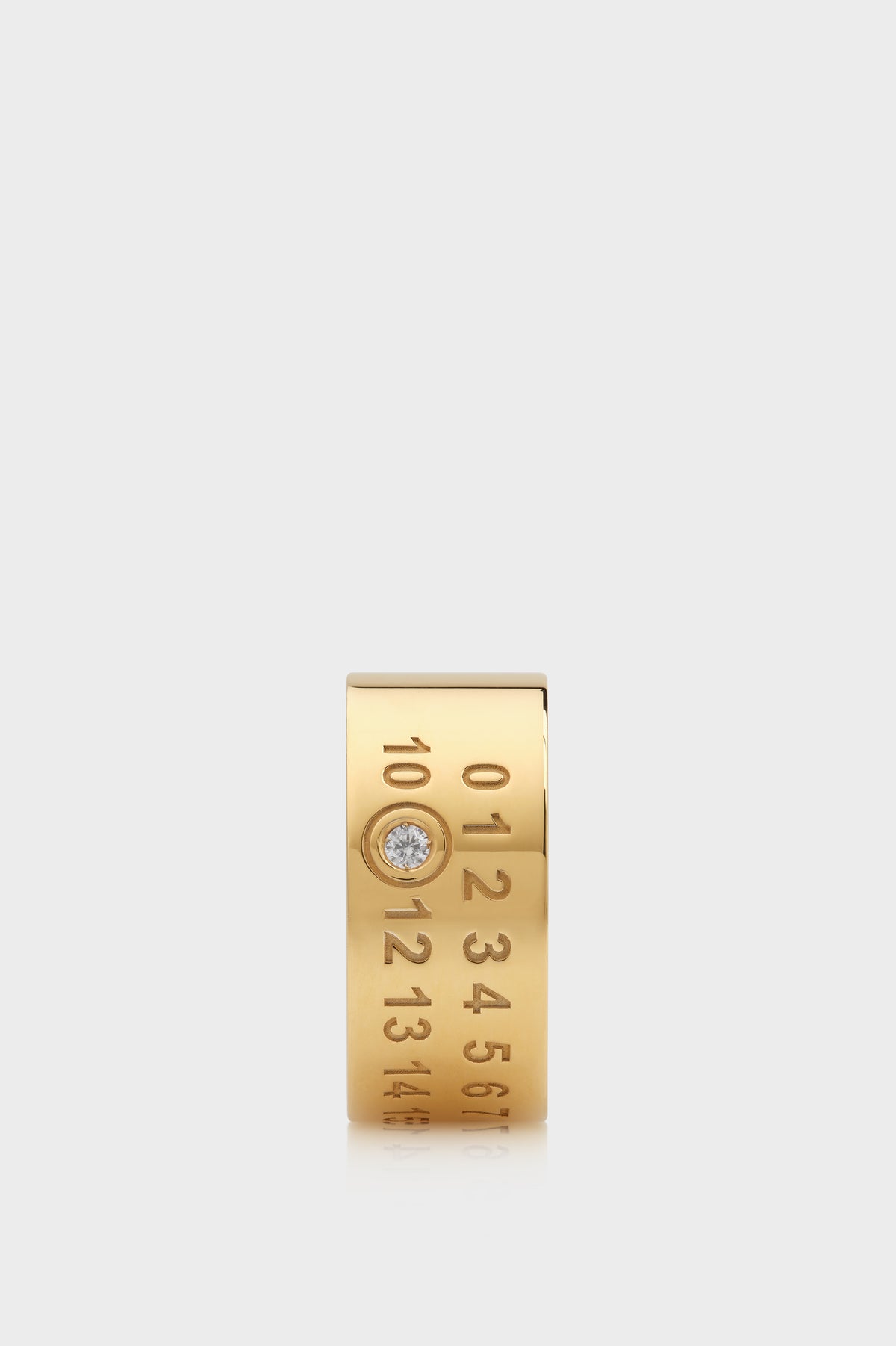 Numerical diamond ring