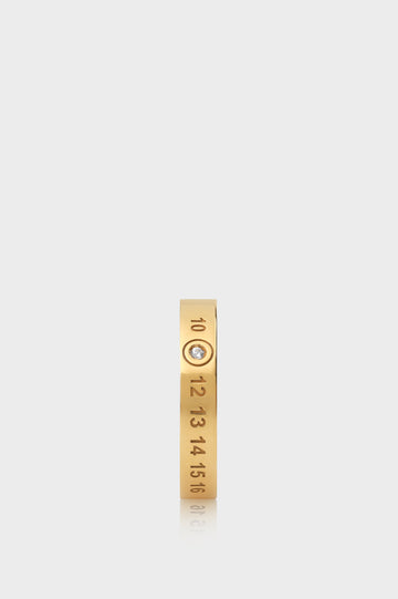 Numerical diamond ring