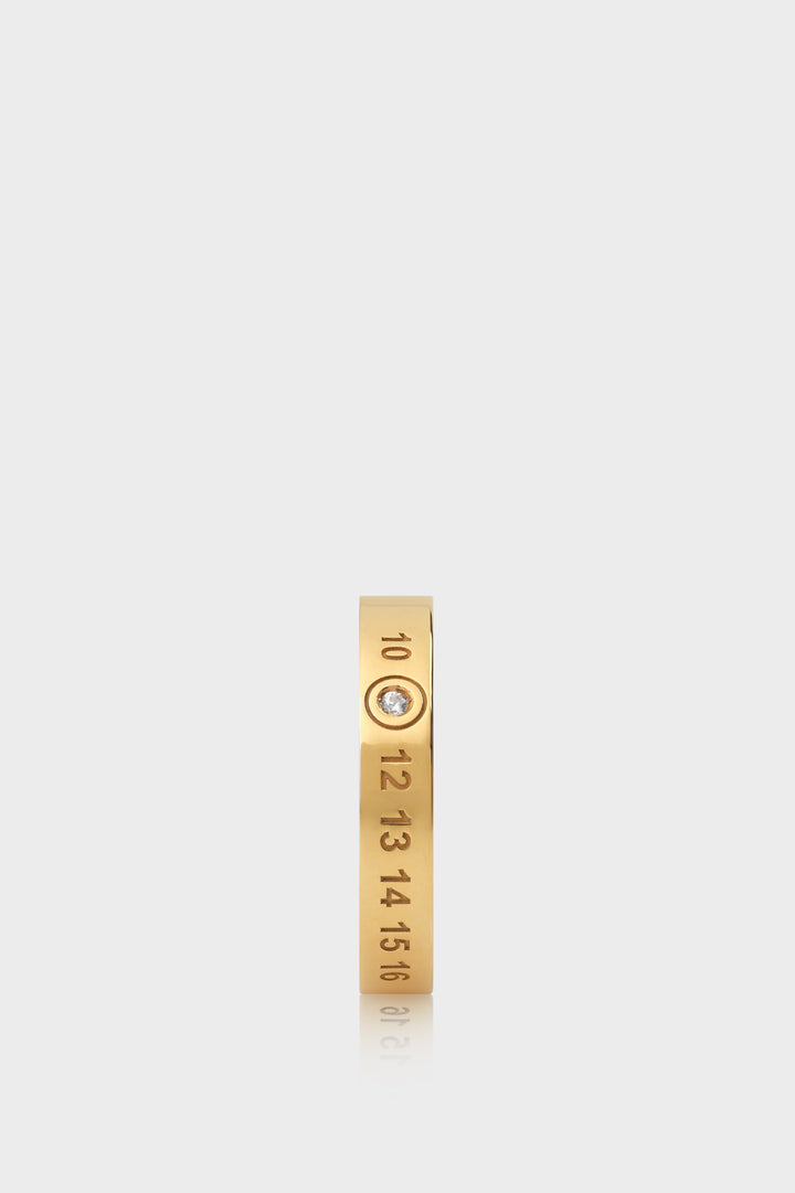 Numerical diamond ring