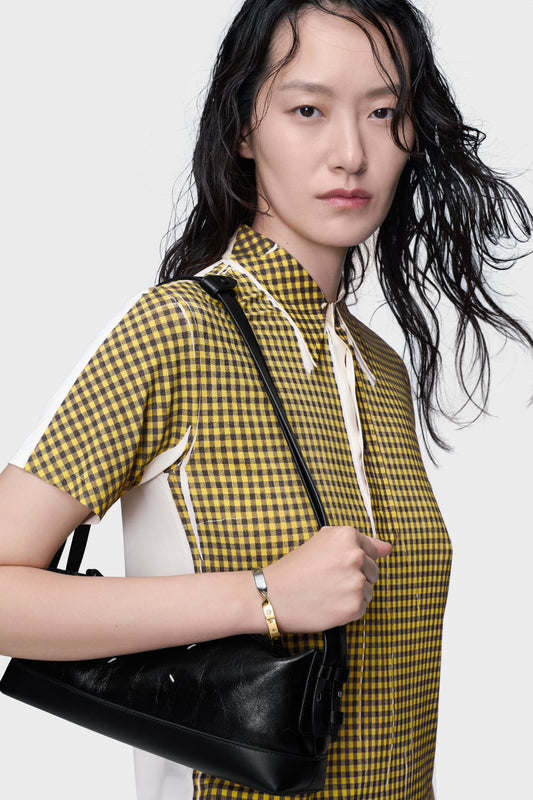 Maison Margiela سوار الكفة الماس الملتوي الرقمي