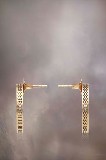 Star earrings