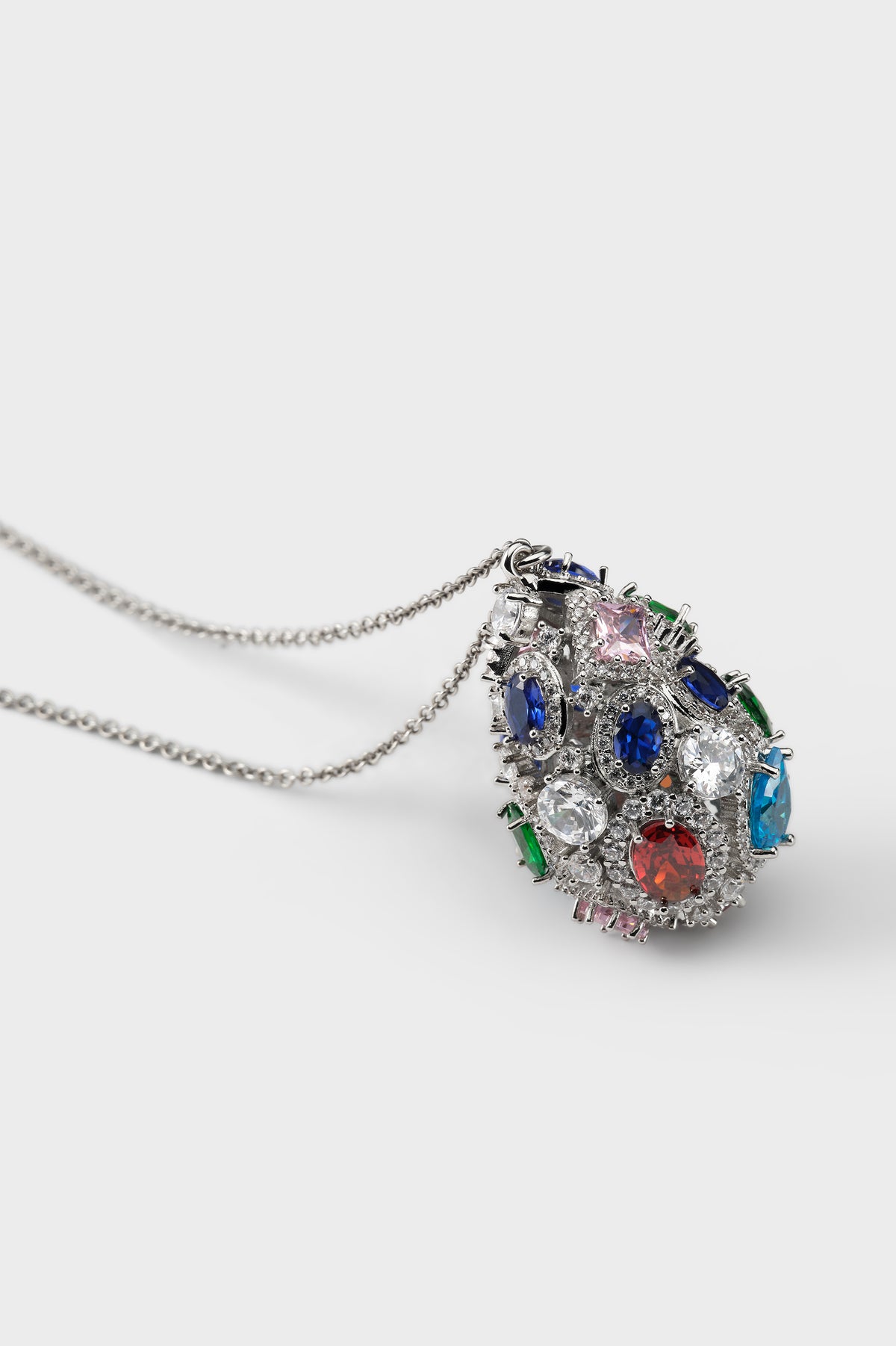 Cluster Show Drop Necklace