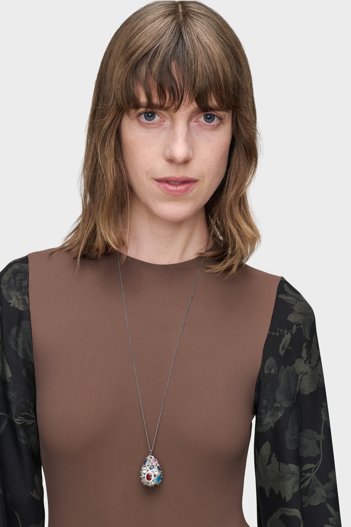 Cluster Show Drop Necklace