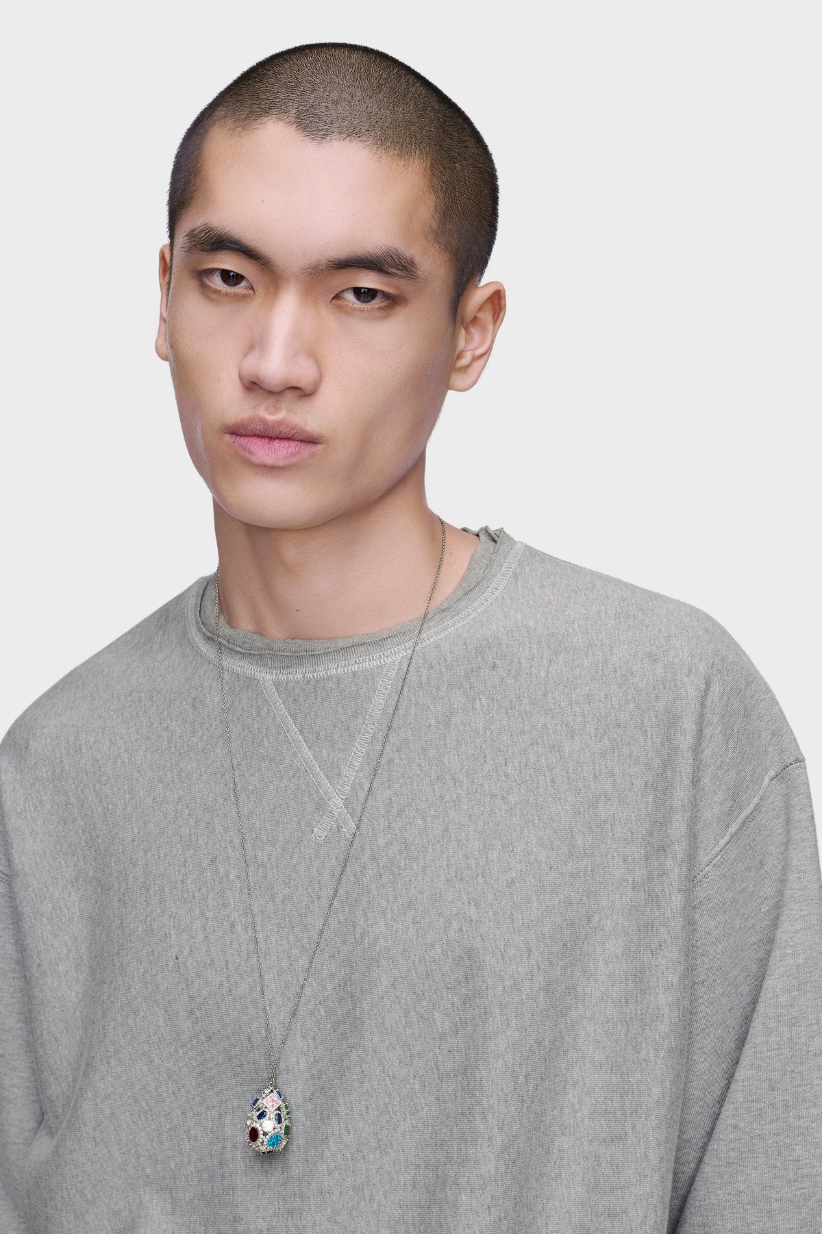 Cluster Show Drop Necklace