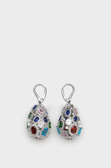 Cluster Show Drop Earrings