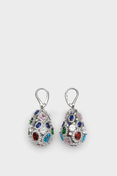 Cluster Show Drop Earrings