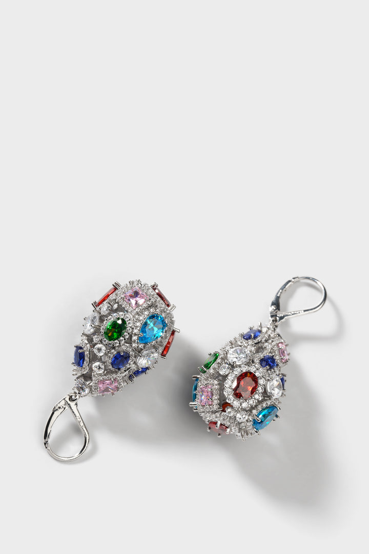 Cluster Show Drop Earrings
