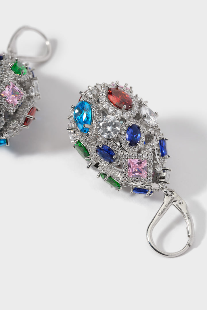 Cluster Show Drop Earrings