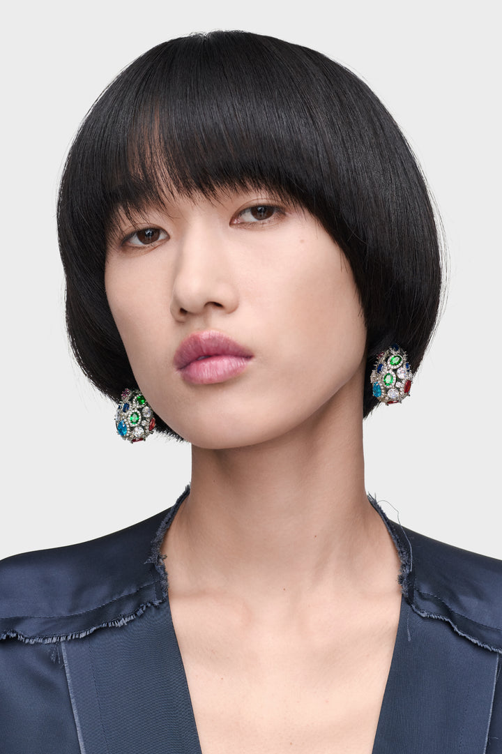 Cluster Show Drop Earrings