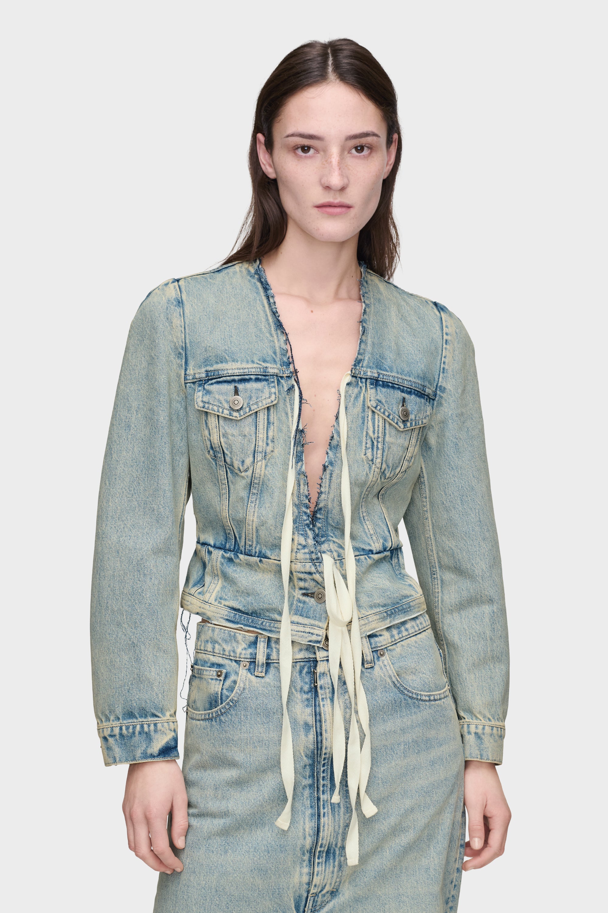 Designer Blue Denim Jacket | Shop Online | Maison Margiela