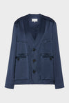Maison Margiela Patchwork Satin Jacket