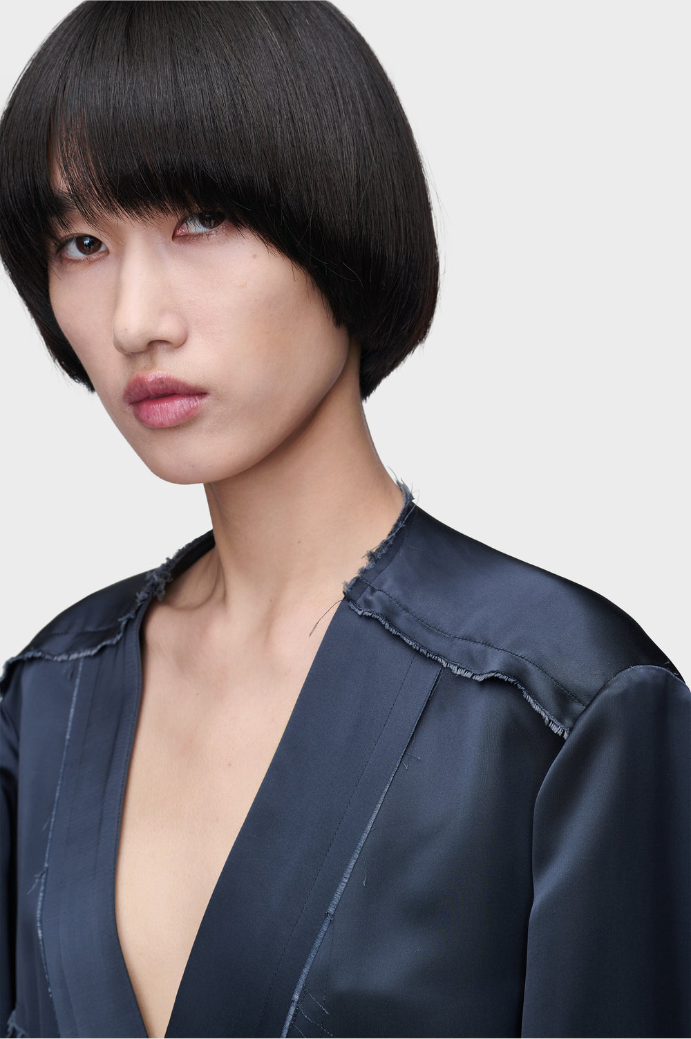 Maison Margiela Patchwork Satin Jacket