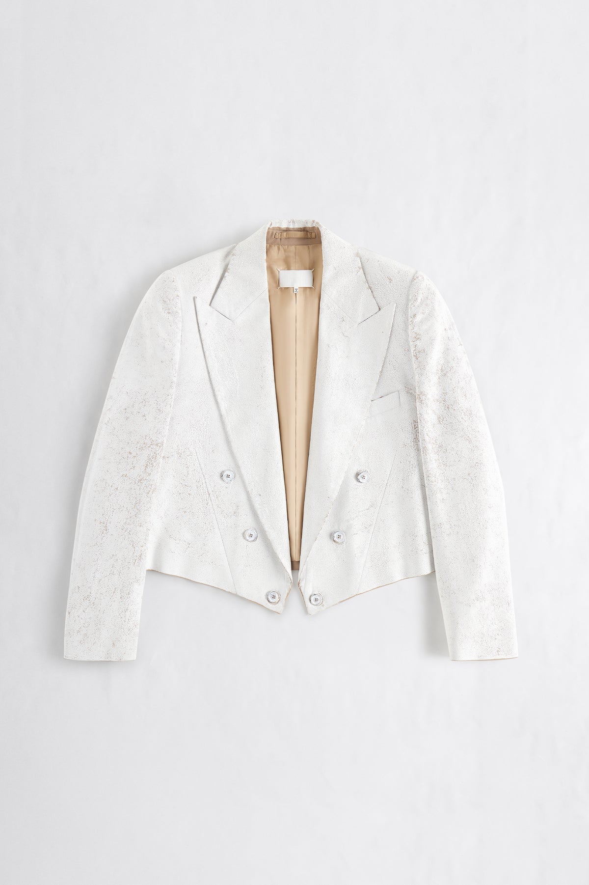 Bianchetto Double-Breasted Wool Blazer