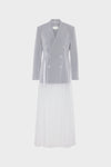 Maison Margiela فستان ماكسي مصمم ومغطى