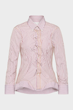 Layered tulle shirt