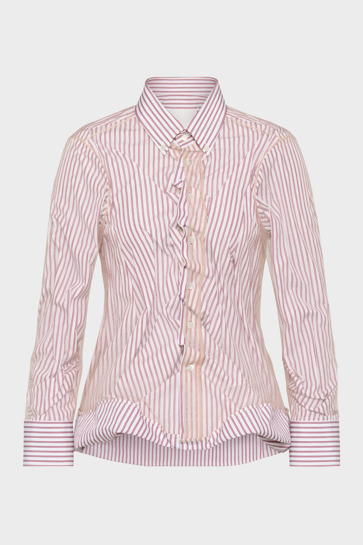 Layered tulle shirt