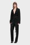 Maison Margiela قميص ملفوف مكشكش