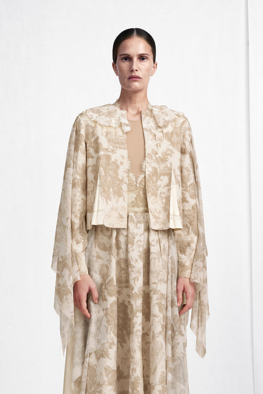 Maison Margiela Fusion Tapestry-Print Shirt