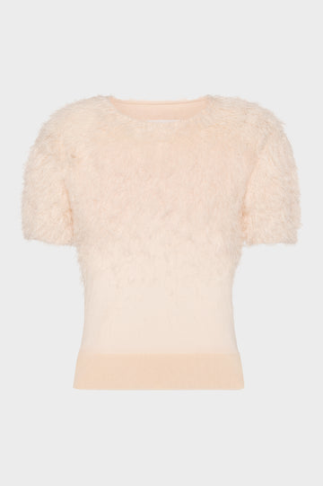 Retrograde silk knit top