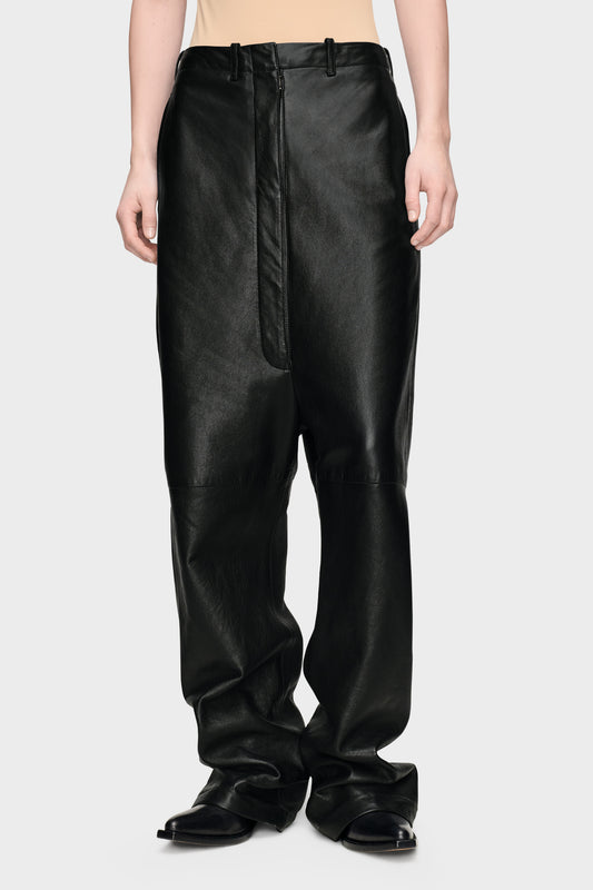 Maison Margiela السراويل الجلدية