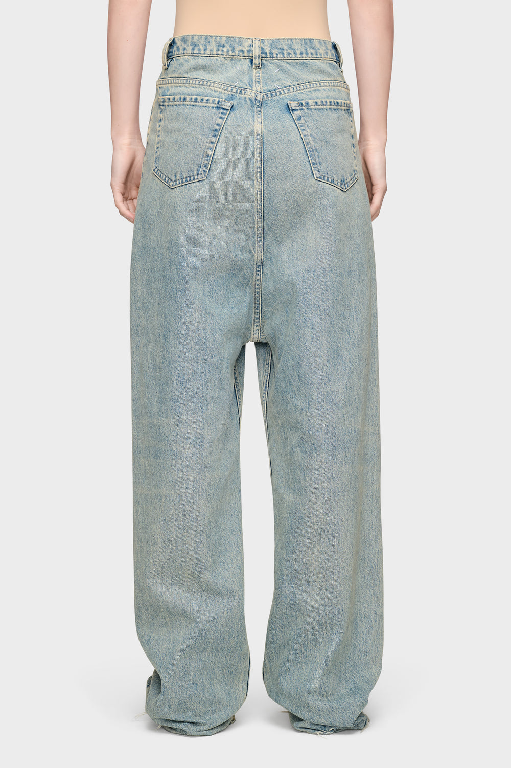 Maison Margiela جينز واسع الساق