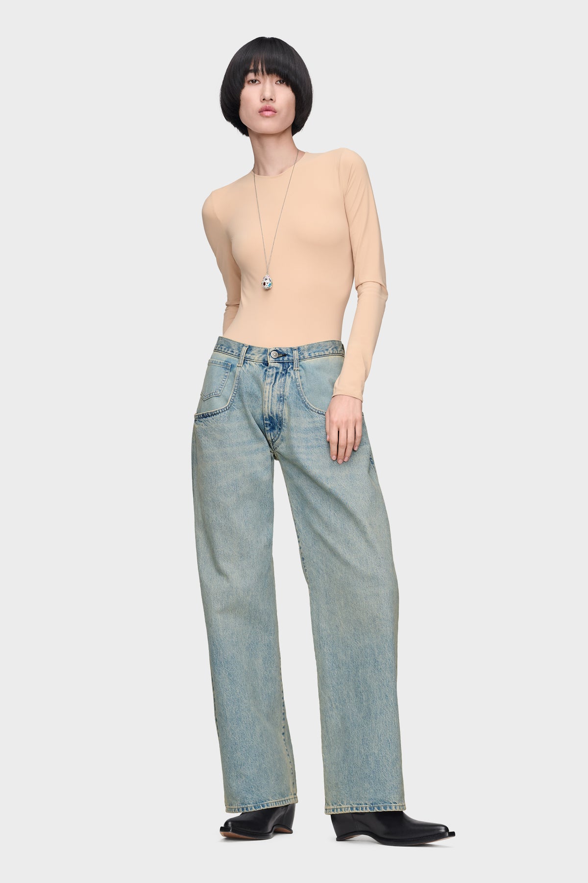 Straight-Leg Jeans