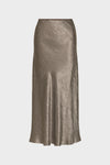 Maison Margiela Satin midi skirt