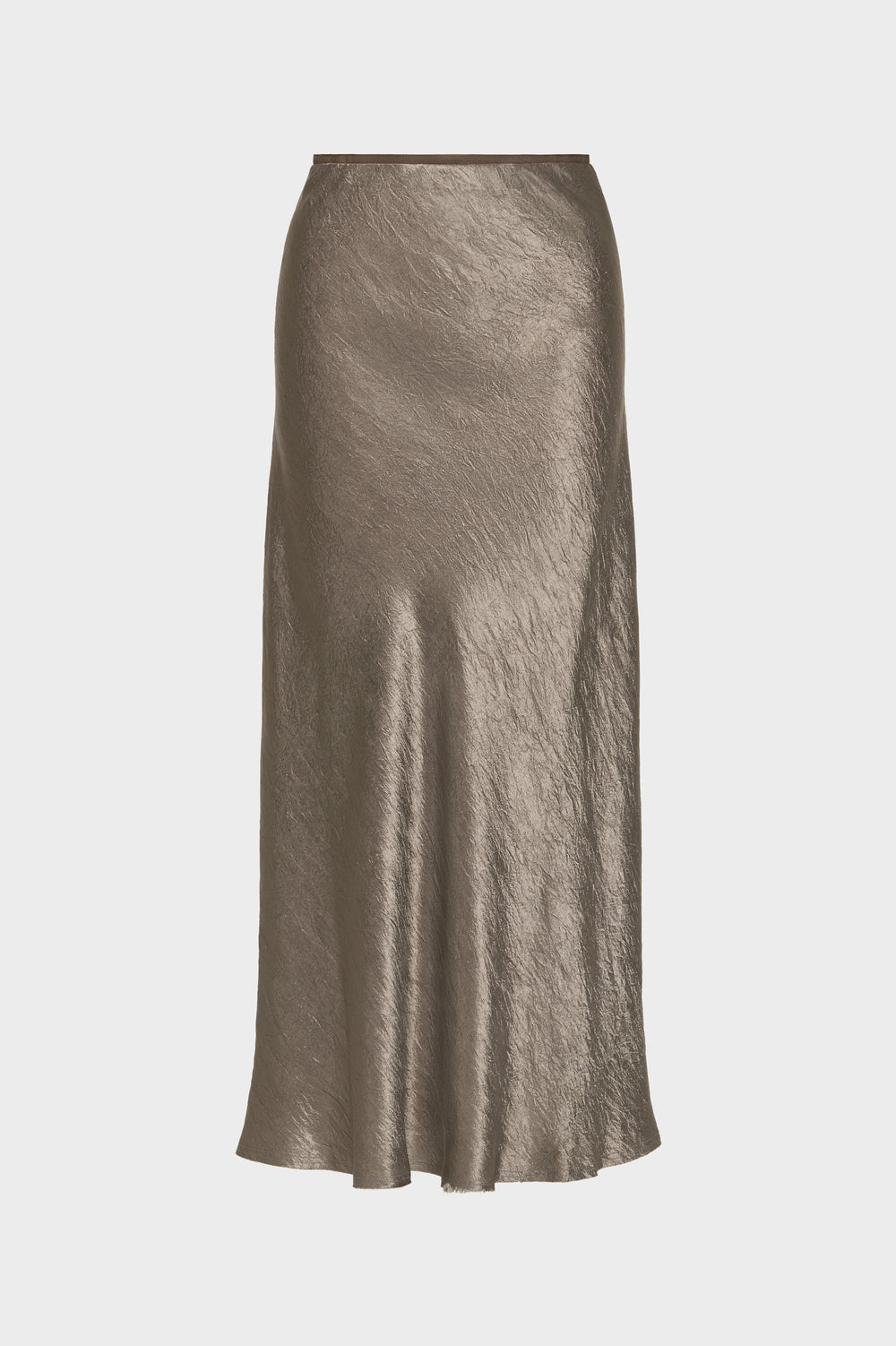 Maison Margiela Satin midi skirt