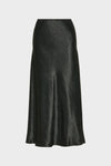 Maison Margiela Satin midi skirt