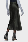 Maison Margiela Satin midi skirt