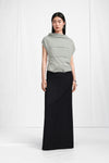 Maison Margiela High-Waist Virgin Wool Column Skirt