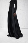Maison Margiela Elongated Satin Maxi Skirt