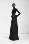 Maison Margiela Elongated Satin Maxi Skirt