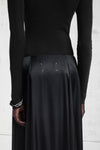Maison Margiela Elongated Satin Maxi Skirt