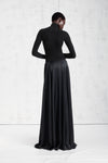Maison Margiela Elongated Satin Maxi Skirt