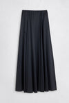 Maison Margiela Elongated Satin Maxi Skirt