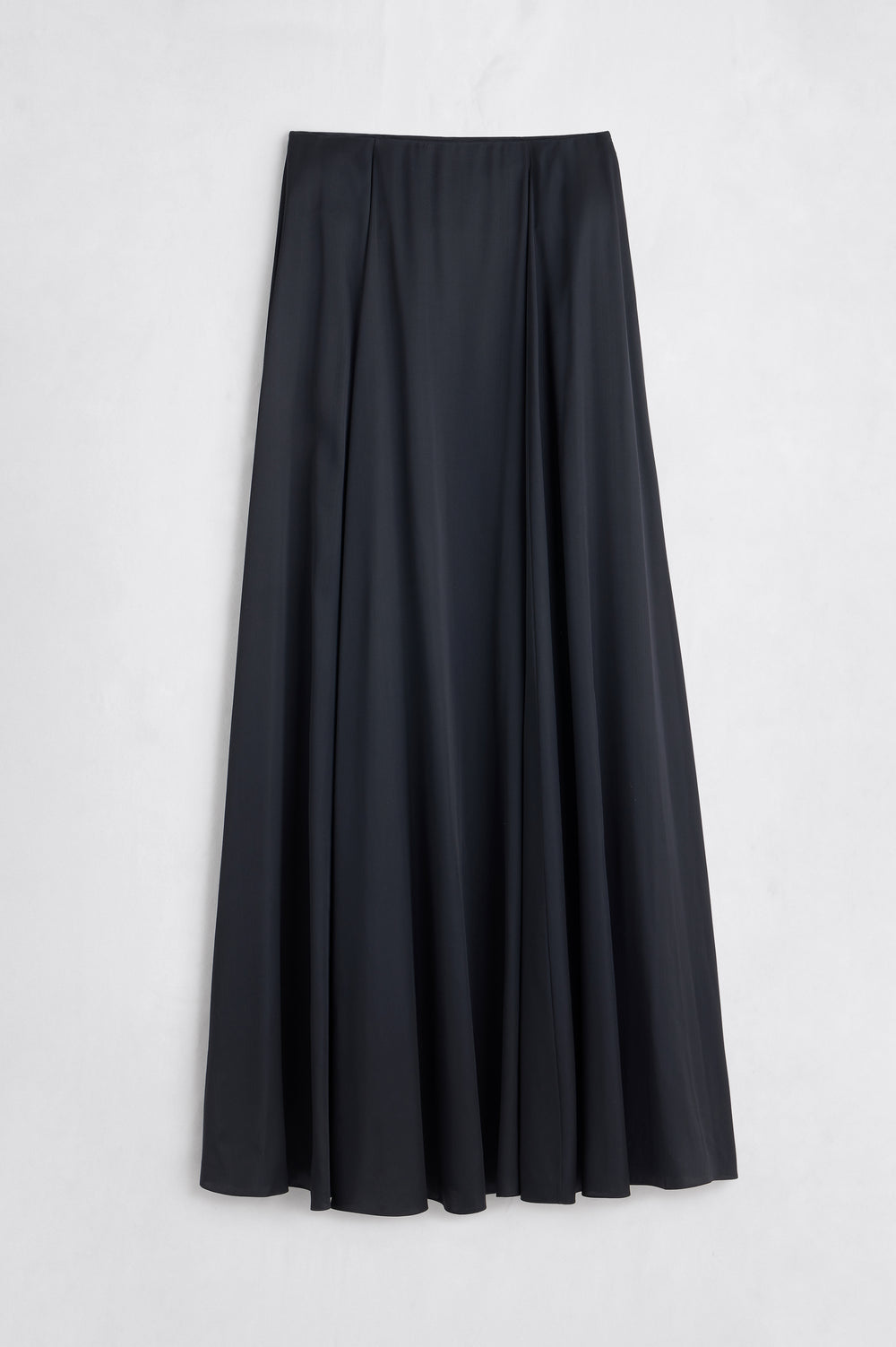 Maison Margiela Elongated Satin Maxi Skirt