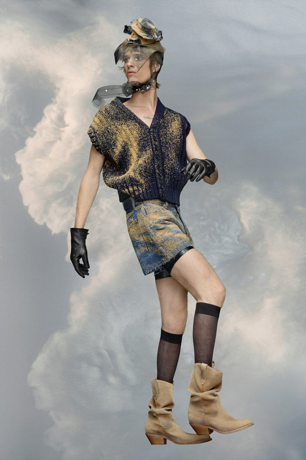 Maison Margiela Sandstorm denim short