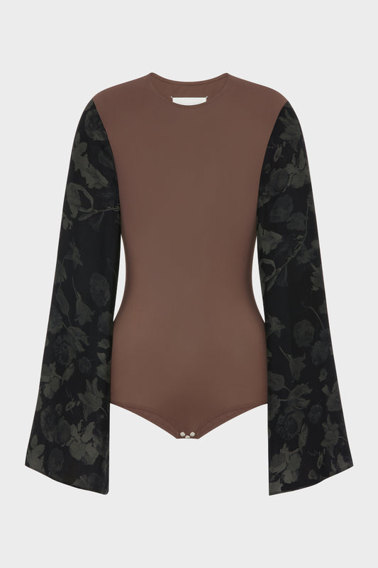 Maison Margiela بلوزة بأكمام زهرية