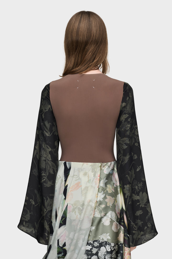 Floral Sleeve Top