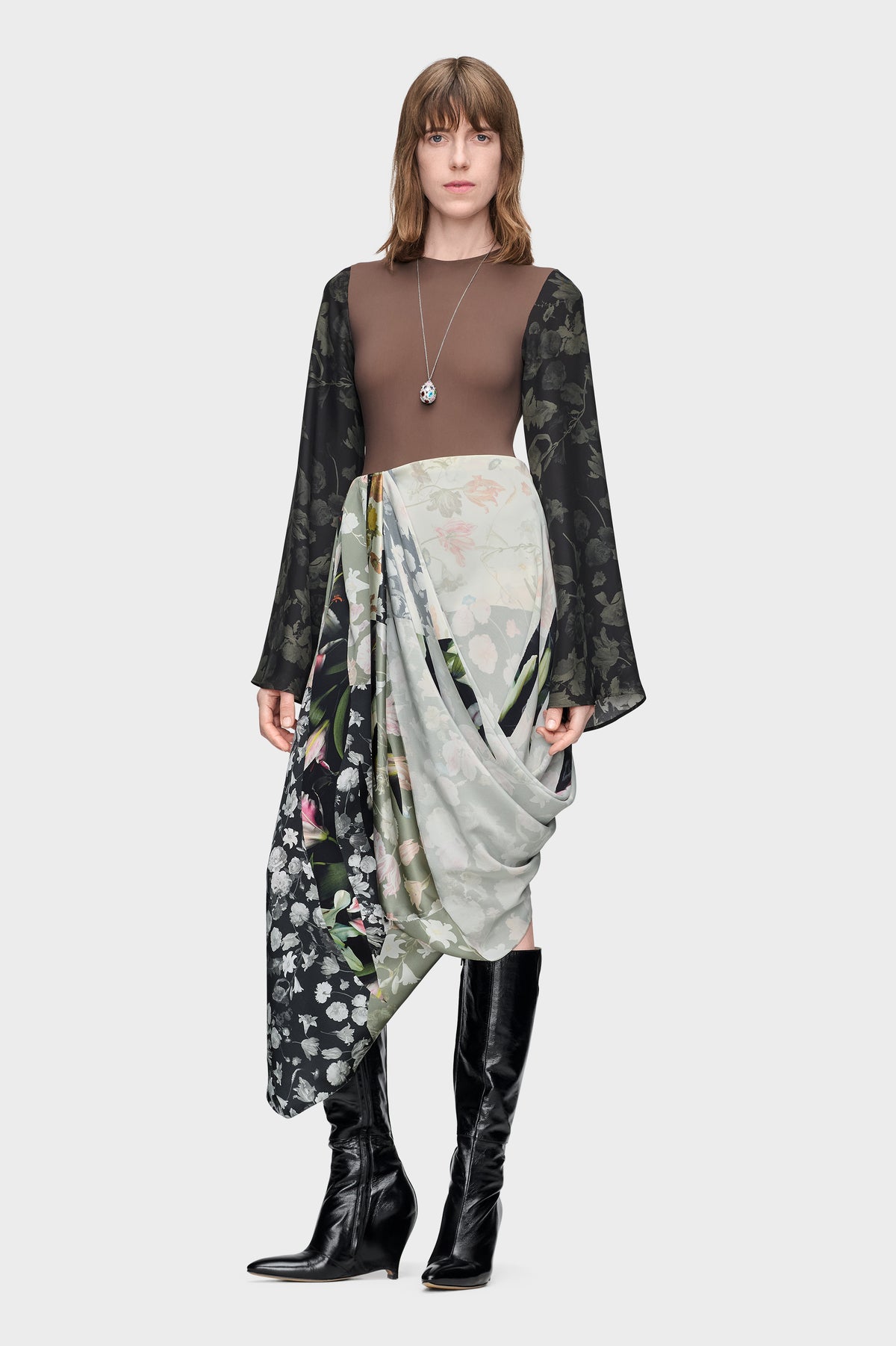 Floral Sleeve Top