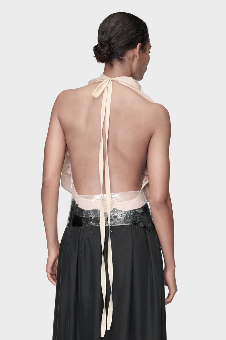 Ruffle Halter Top