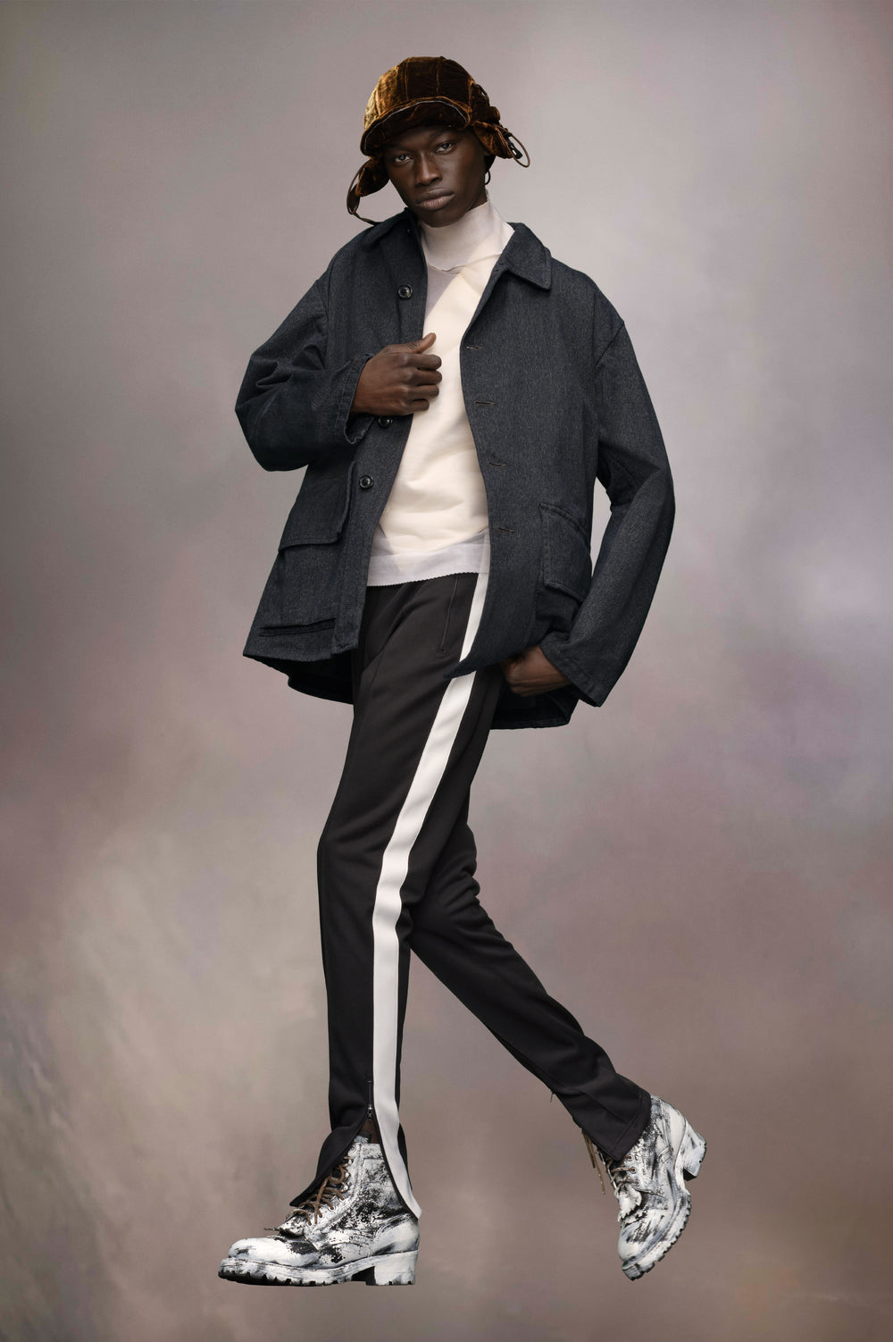 Maison Margiela Cotton caban jacket