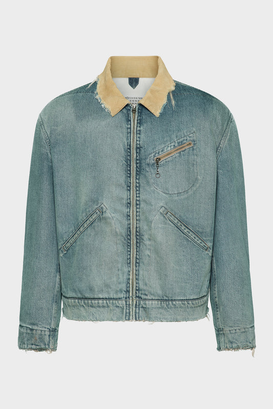 Maison Margiela Distressed denim jacket