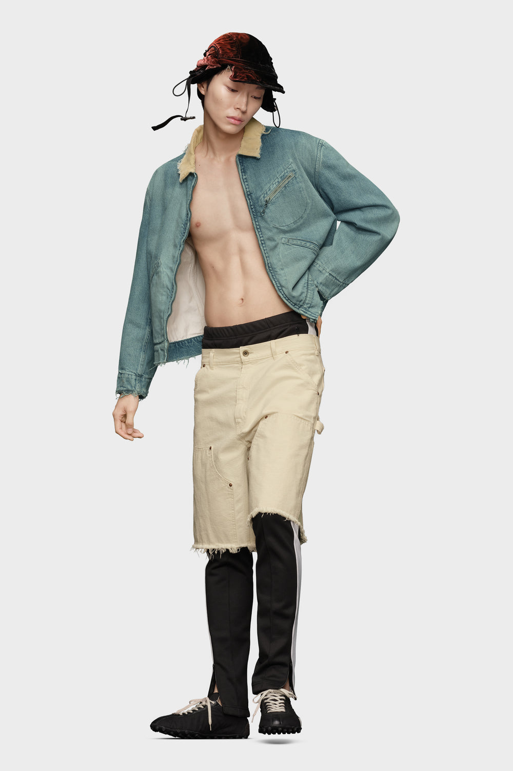 Maison Margiela Distressed denim jacket