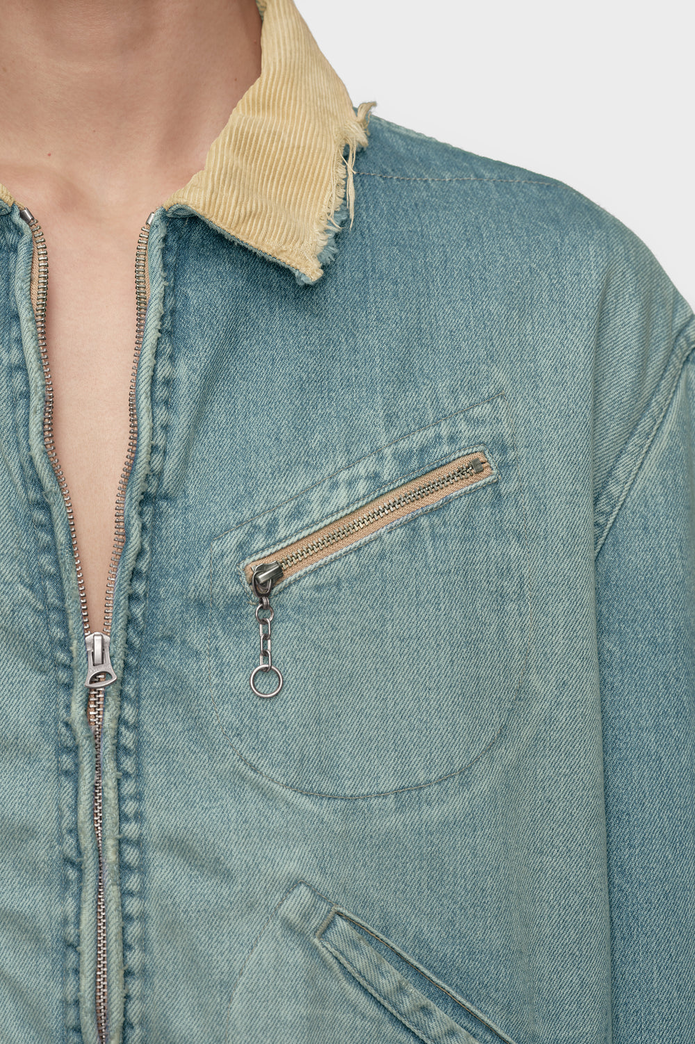 Maison Margiela Distressed denim jacket